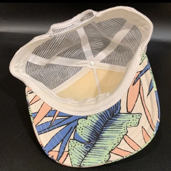 Vans Beach Bound Trucker Hat - White Sand Tropical - Picture 5 of 10